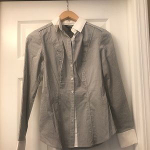 White House Black Market Button Down - Size 0